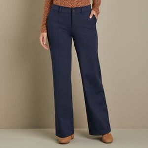 Duluth Wearwithall Ponte Slim Leg Pants Blue